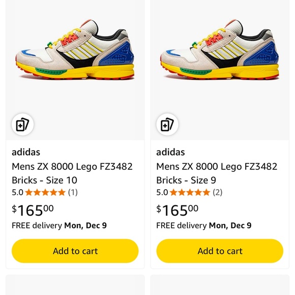 ✨New Adidas Legendary Lego Men Sneakers Legos & extra laces. LE Various Sizes ✨ - Picture 8 of 8